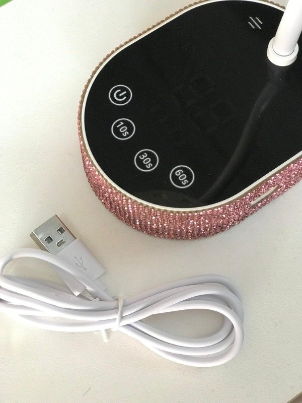 Producto - Cabina Flor STRASS Inalámbrica Digital 36w - 12 leds - 2