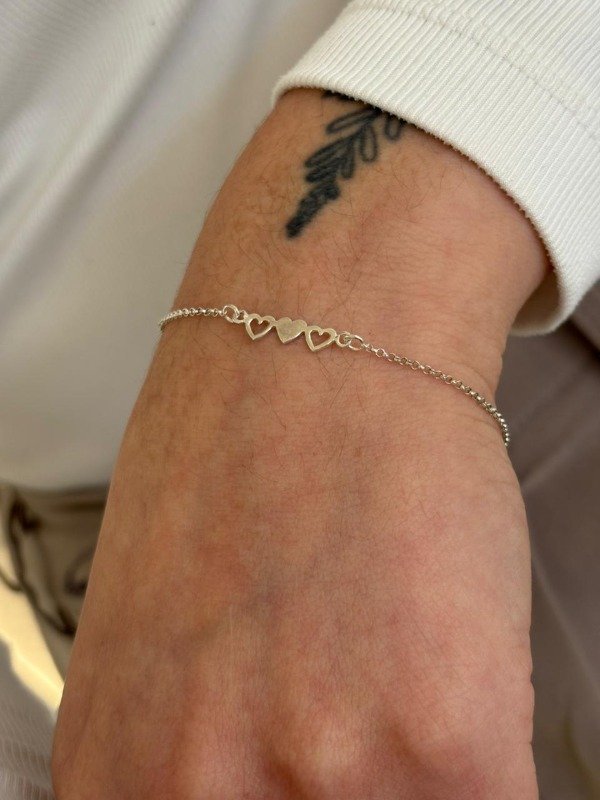 Producto - Pulsera Triple Corazones