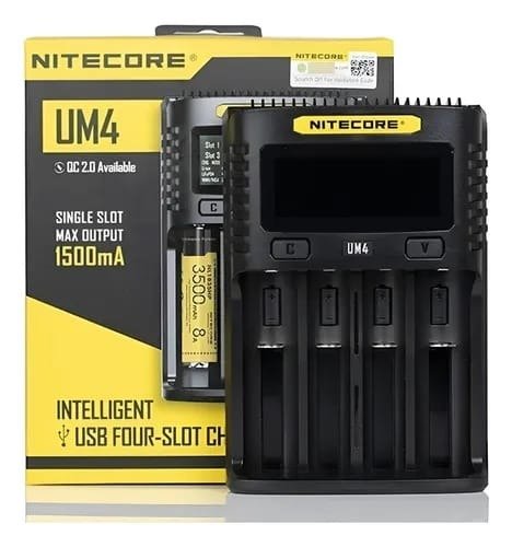 Producto - Cargador Universal Inteligente De Pilas Nitecore Um4