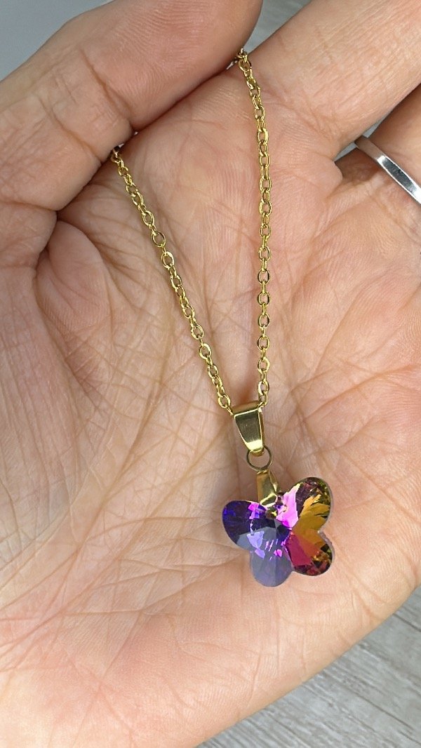 Producto - Cadena piedra mariposa