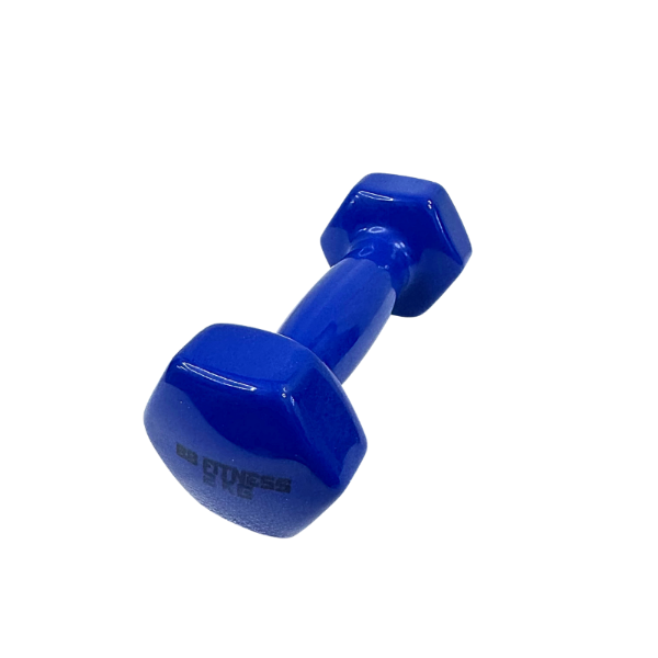 Producto - Mancuerna Hierro Recubierta en Goma 2kg