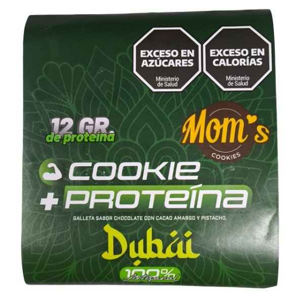 Producto - Galletitas Moms Cookie Protreina sabor Dubai