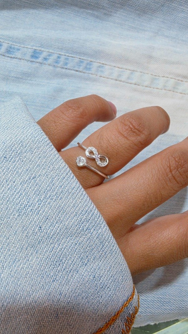 Producto - Anillo corazon infinito PL