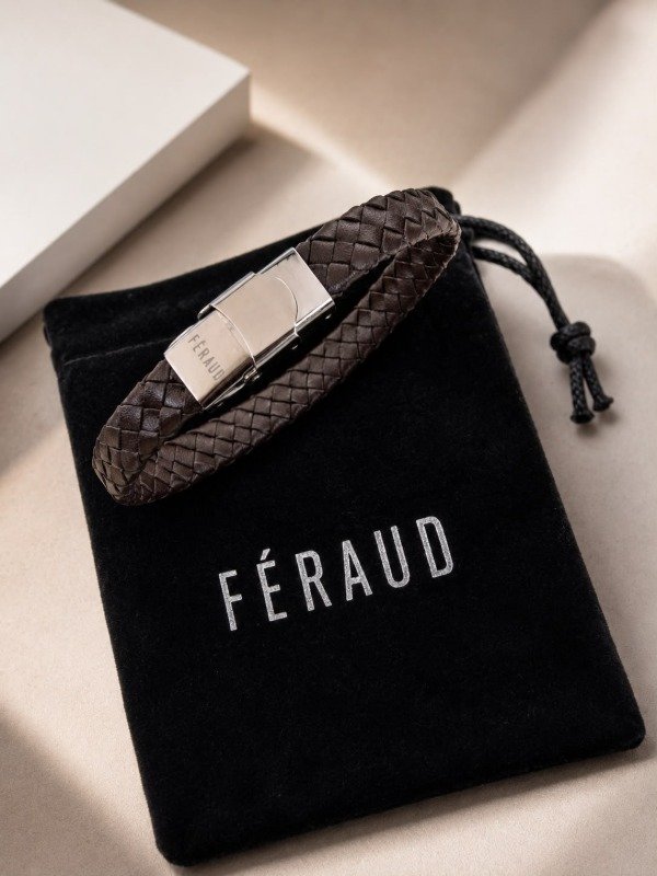 Producto - Pulsera trenzada marrón