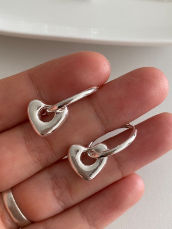 Producto - Aros love silver