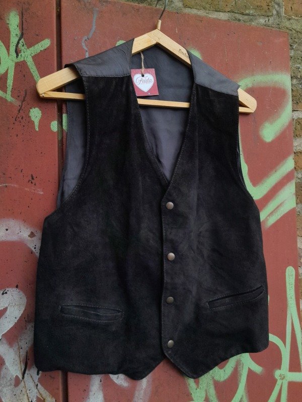 Producto - Chaleco de Cuero "Vera Pelle"