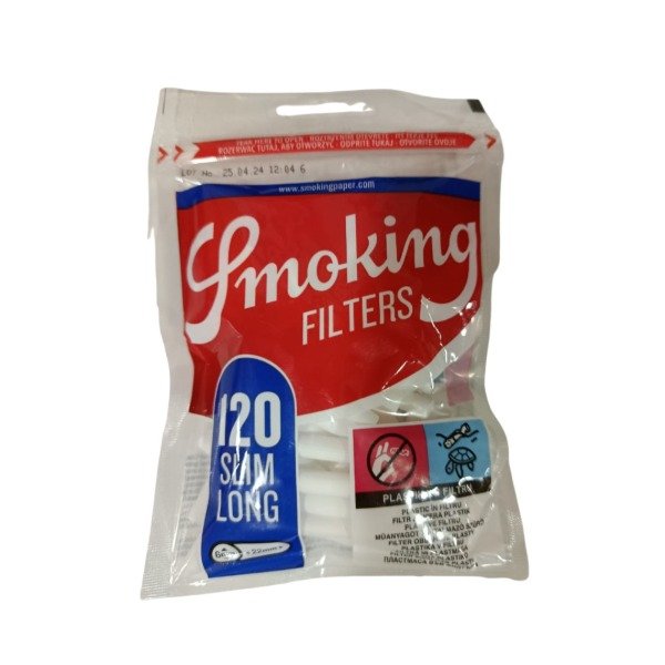 Producto - FILTRO SMOKING SLIM LONG BOLSITA X120U