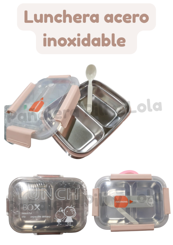 Producto - Lunchera de Acero inoxidable