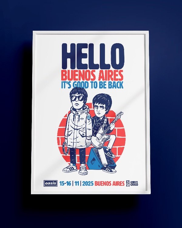 Producto - Cuadro 40x60 "Hello Gallagher"