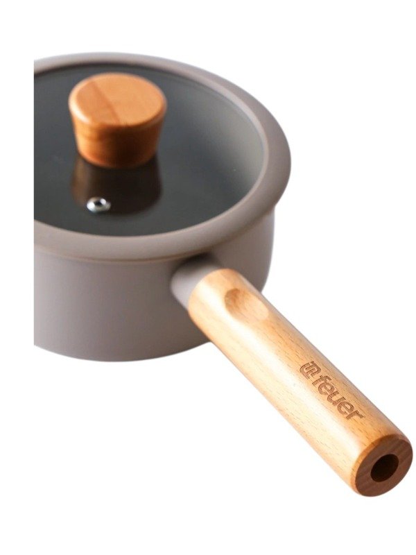 Producto - 101133 Batería de Cocina Noble 7 piezas Visón c/Mango de Madera - 4