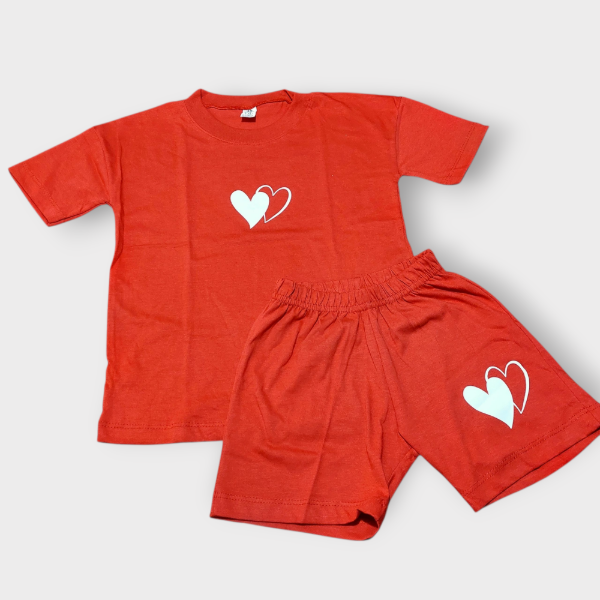 Producto - Conjunto Corazón Rojo T6 T14