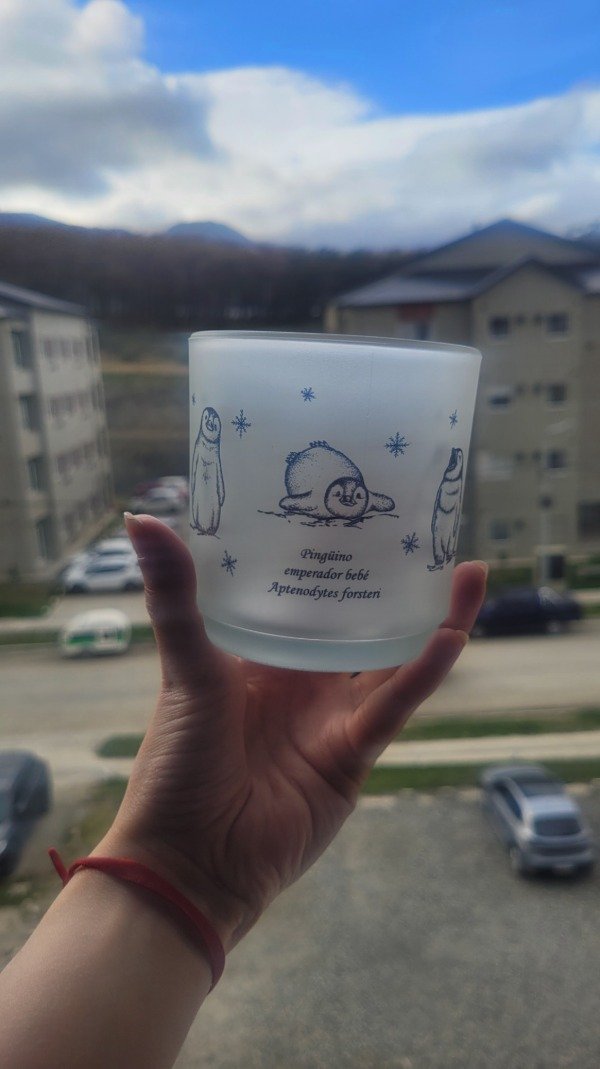 Producto - Taza vidrio esmerilado