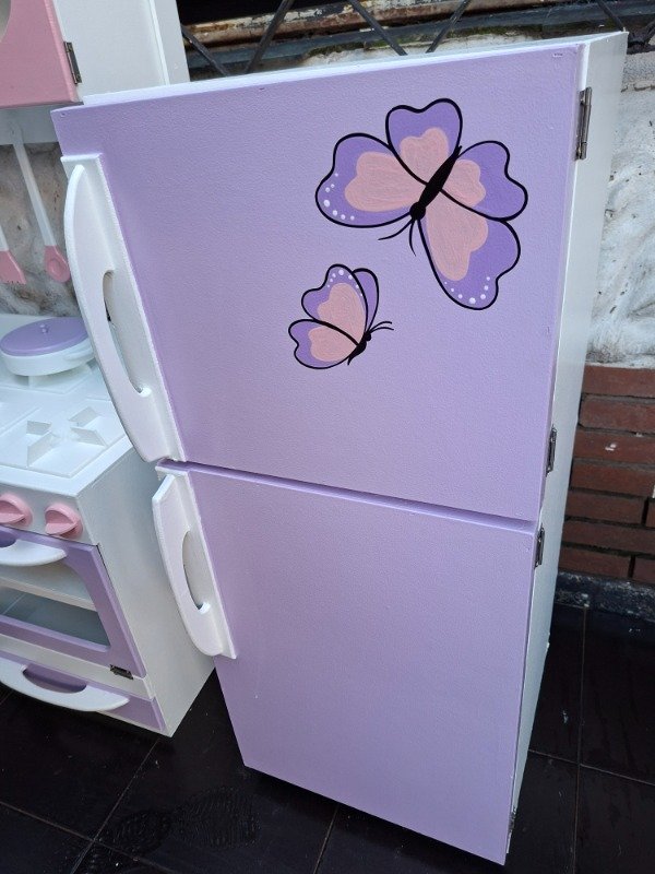Producto - COCINA GRANDE CON ESTANTE Y PORTA UTENSILIOS HELADERA LAVARROPAS CARRITO COMIDAs - 4
