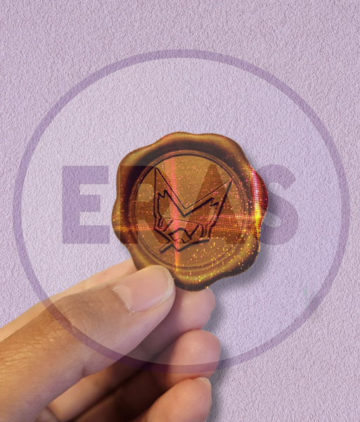 Producto - STICKERS HOLOGRÁFICOS - RAUW ALEJANDRO - LOGO