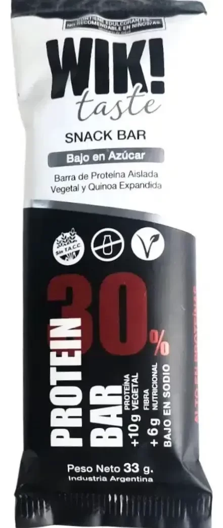 Producto - BARRITAS PROTEINA WIK! CAJA X 15 UNIDADES - 1