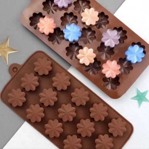 Producto - MOLDE SILICONA BOMBON X15 FLORES IGUALES