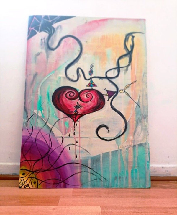 Producto - CORAZÓN  OBRA ORIGINAL - 0