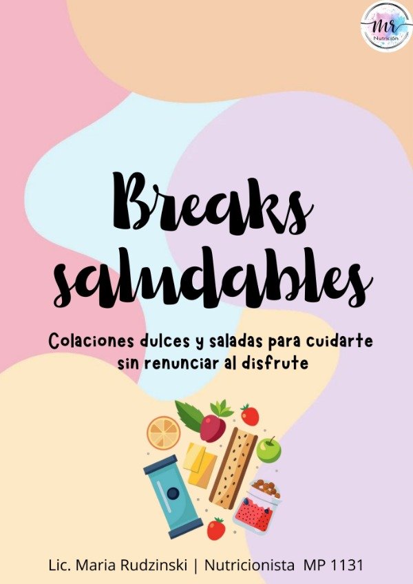 Producto - EBOOK BREAKS (COLACIONES) SALUDABLES