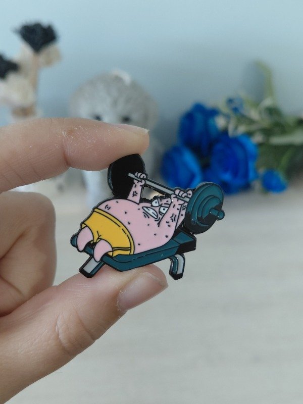 Producto - Pin metalizado - Patricio de Bob Esponja #1048