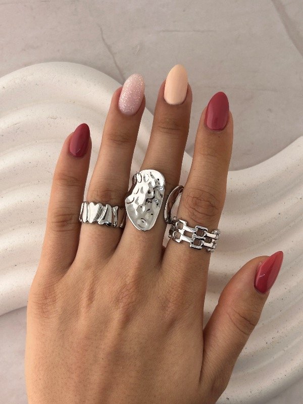 Producto - ANILLO PLATEADO 1316