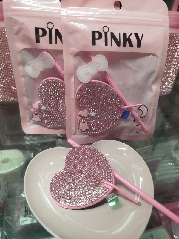 Producto - ESPEJO CORAZÓN CON STRASS