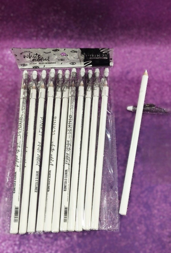 Producto - Lapiz Delineador Blanco WHITE ADICT pink21 59763