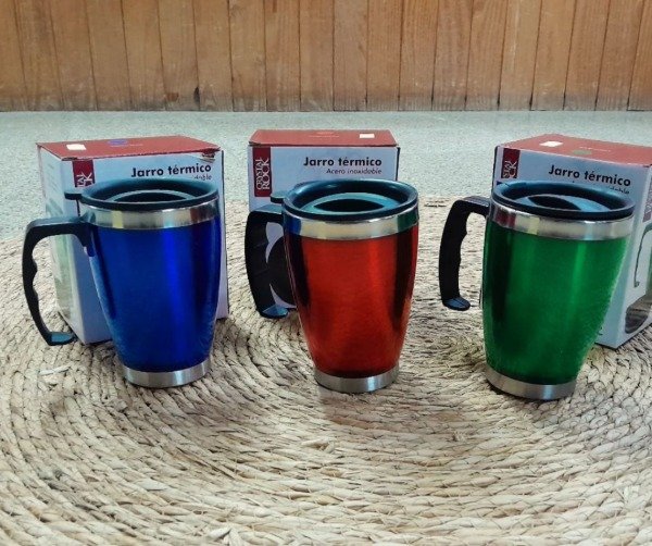 Producto - CC10504 TAZA EN ACERO COLOR PLUS ( FRIO O CALOR )