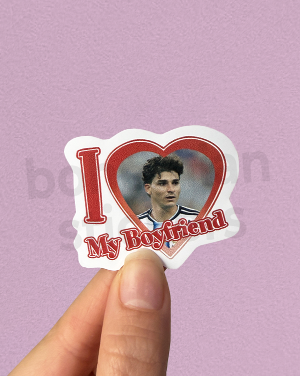 Producto - I LOVE JULIAN - Sticker Individual de la Seleccion Argentina