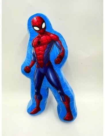 Producto - Almohadón Decorativo Spiderman Azul Piñata 29x12cm Poliester
