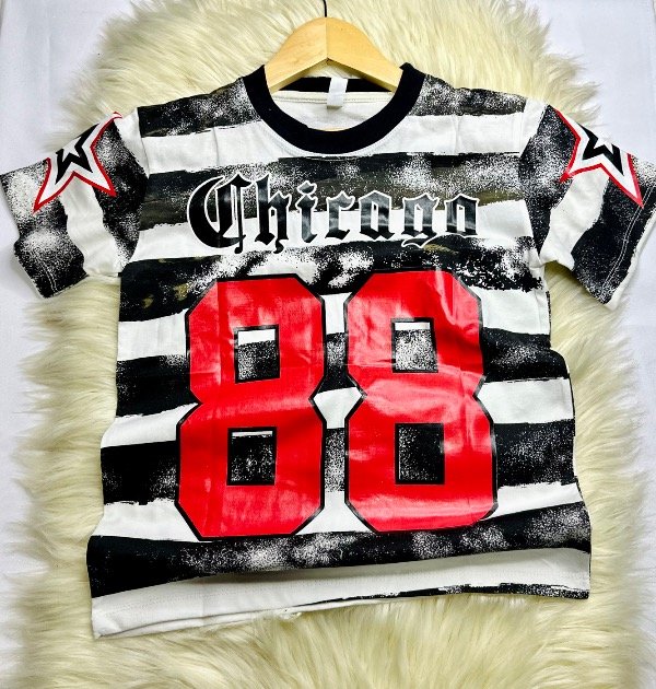 Producto - REMERA OVERSIZE RAYADA CHICAGO