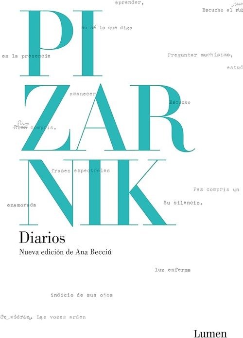Producto - Diarios - Alejandra Pizarnik