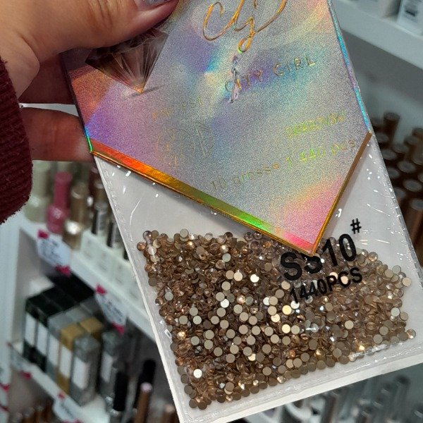 Producto - Strass 166 dorado SS10