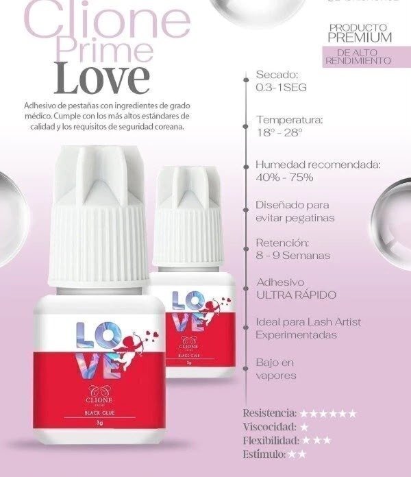 Producto - ADHESIVO LOVE CLIONE 3 GS