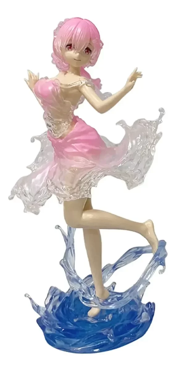 Producto - Figura Diorama +18 Ram y Rem Agua - Re Zero - 24cm - 1