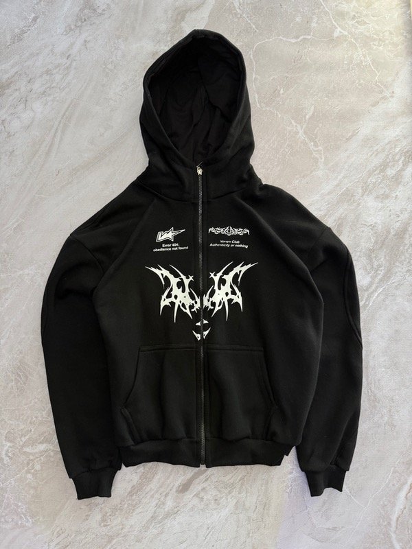 Producto - Campera Boxy Fit Espinas