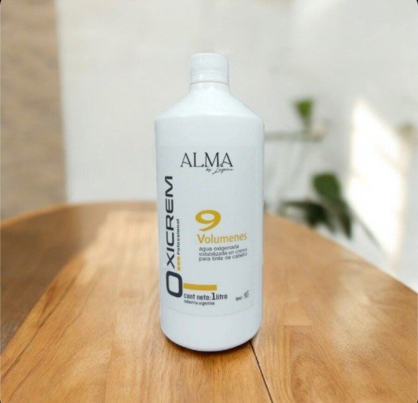 Producto - oxicrem agua oxigenada en crema alma de 9 vol x 1 lt
