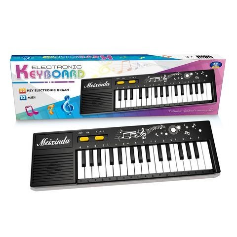 Producto - PIANO MUSICAL A PILA EN CAJA 31X10X3CM