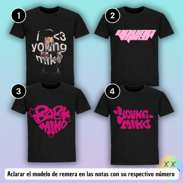 Producto - Remeras Young Miko #1