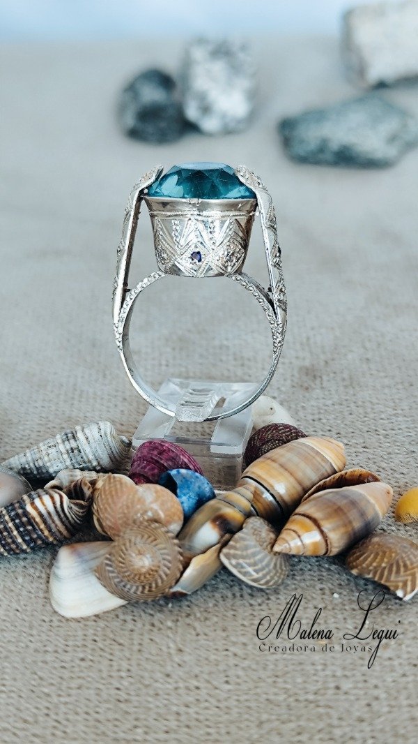 Producto - Anillo Aquamarine