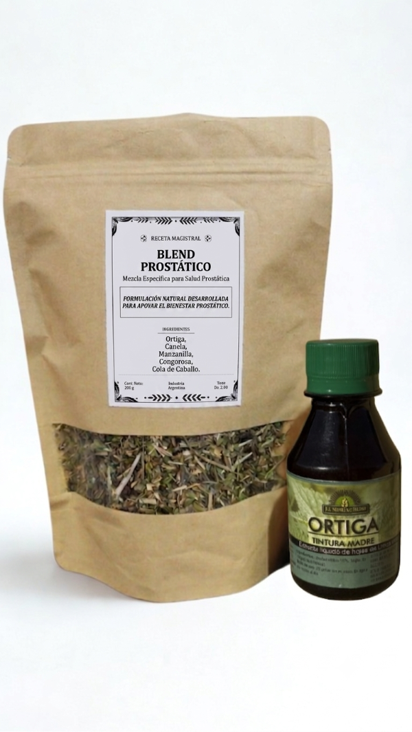 Producto - Combo prostatico - Blend + Tintura madre de Ortiga