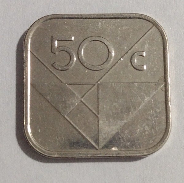 Producto - Aruba 50 centavos 2014 - 1