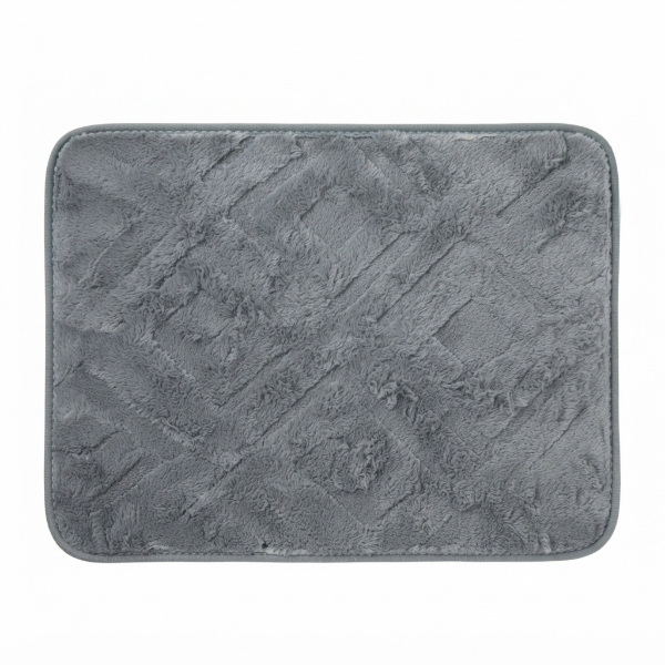 Producto - ALFOMBRA PELO SUAVE F/DIAMANTE 40X60CM