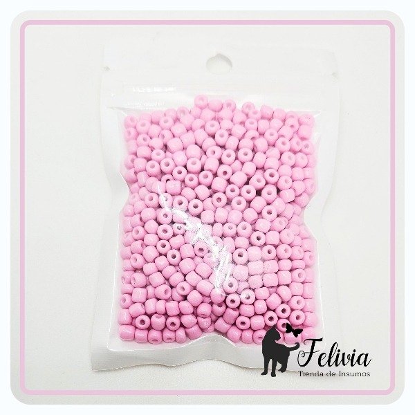 Producto - Mostacillón x 50 g. Rosa