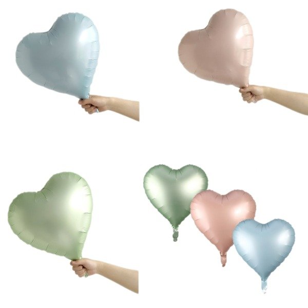 Producto - Globo corazón 25 cm o 10" satinado