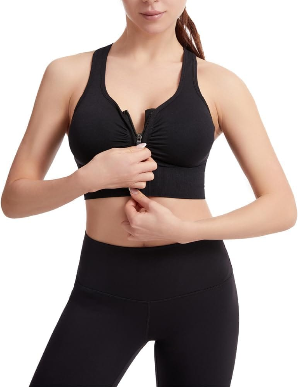 Producto - 3402 - Top Deportivo Lycra Reforazada c/Cierre - 1