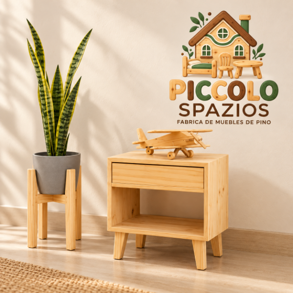 Producto - Mesa de Luz Escandinavo