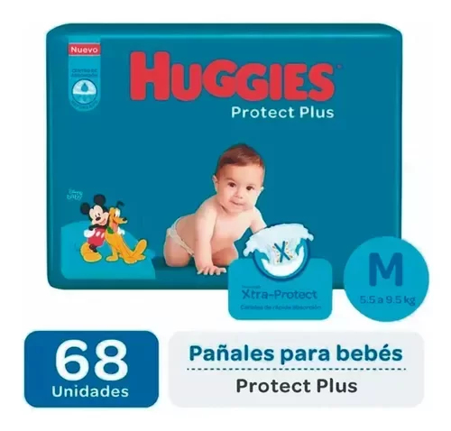 Producto - hugguies protec plus superpack en M
