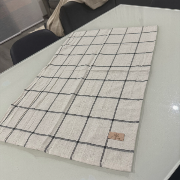 Producto - Mantel Matero con cuadros descrude - 0
