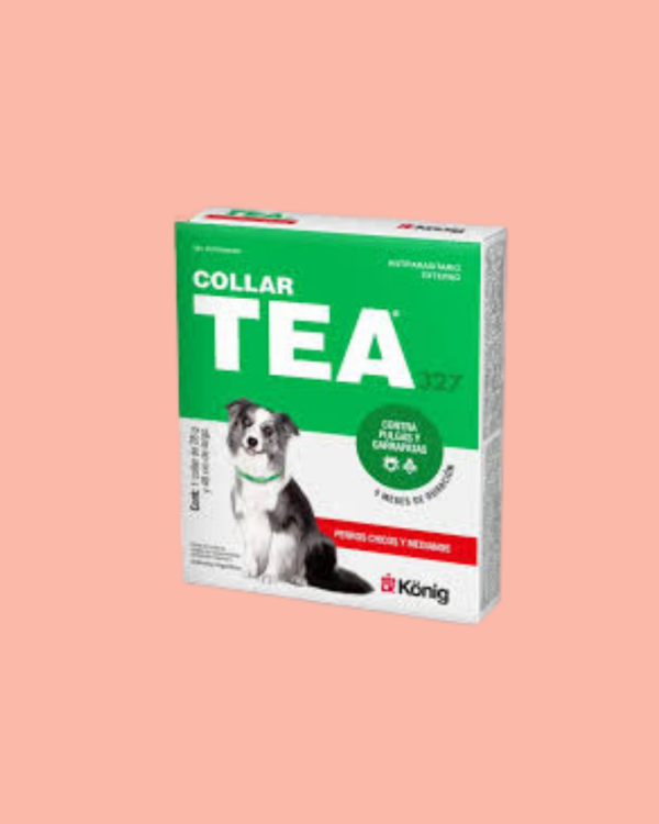 Producto - TEA COLLAR ANTIPULGAS PERROS CHICOS Y MEDIANOS