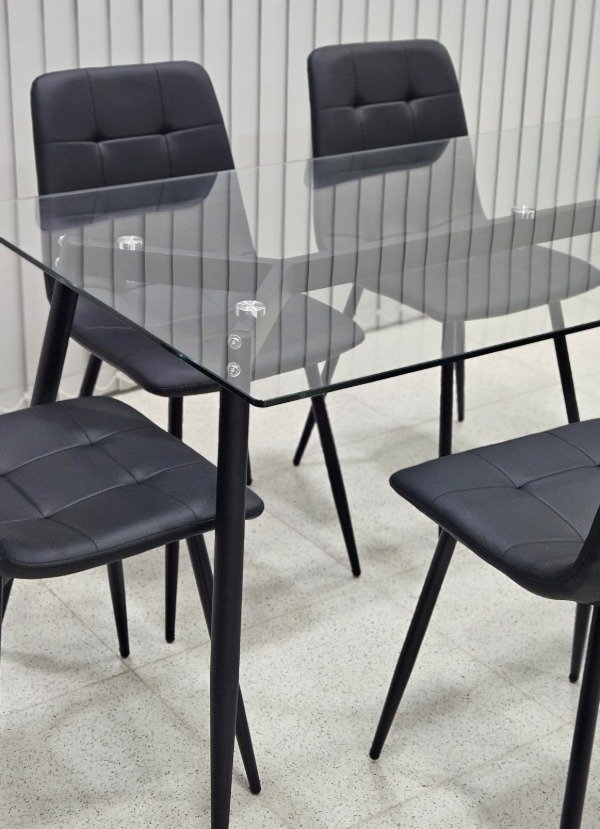 Producto - Mesa Vidrio Hyge 1,60mts